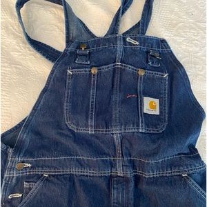 Carhart Denim Bib Overalls NEW WITH TAGS 40x34
